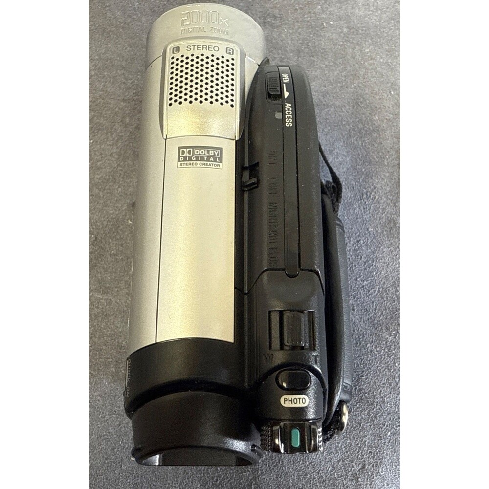 Sony HandyCam DCR-DVD610 Mini DVD Hybrid Camcorder-untested, No Charger, Battery - Picture 10 of 15
